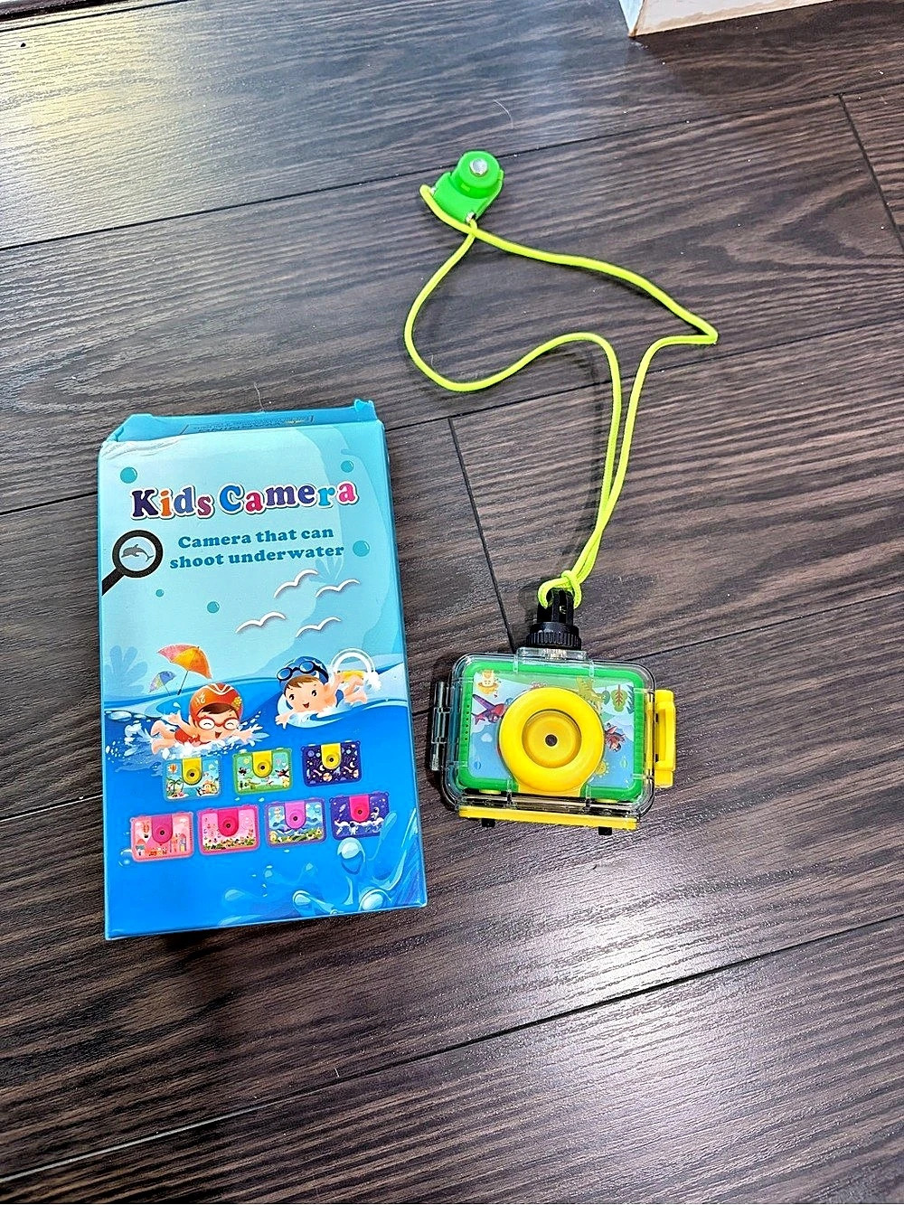 Kids Digital Camera Green Yellow Like New